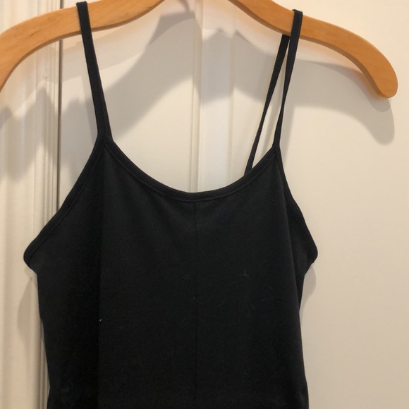 Cotton one piece long dress spaghetti straps that tie in back new not worn tags - Picture 2 of 5